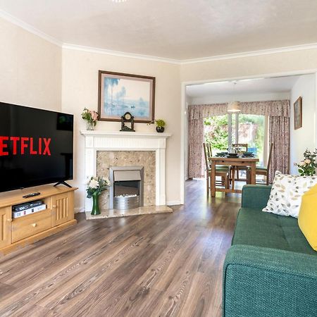 Leicester Oadby 4 Bed Home, 8 Guests, Park 5 Cars Esterno foto